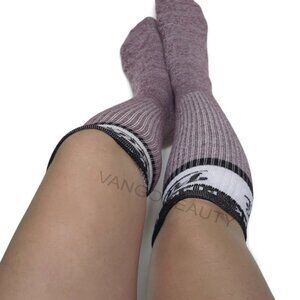 Victoria's Secret PINK Knee High Socks Purple NWOT
